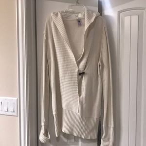 Amazingly comfy, slouchy Gap sweater with hood